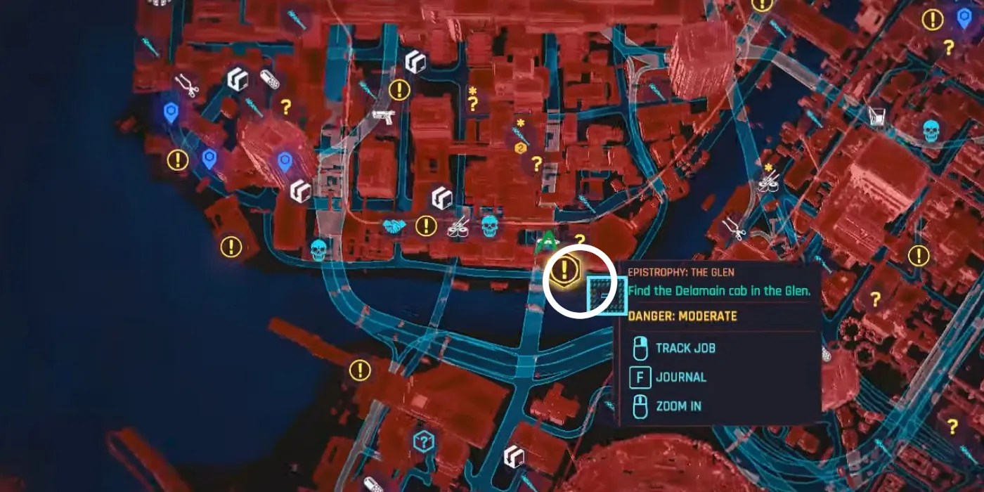 Cyberpunk 2077 All Delamain Car Locations (Epistrophy Quest)